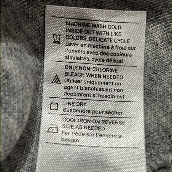 Vince men’s cotton thermal long t-shirt with hood size extra small with tags - Picture 6 of 9